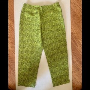 Sandra King Moda Seta Capri Pants